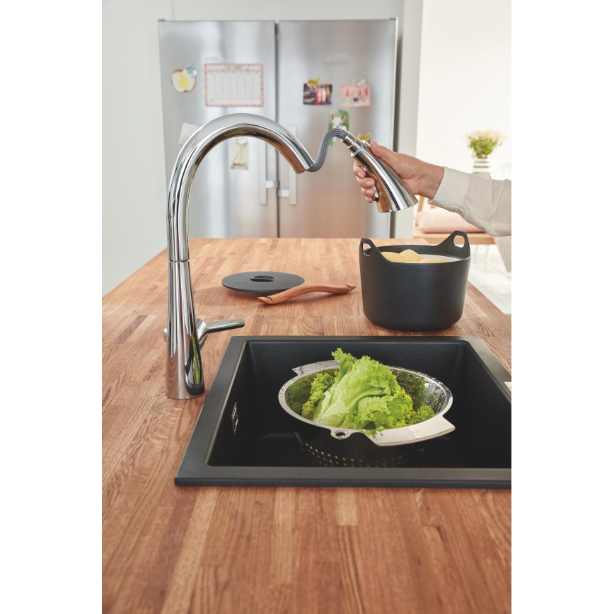 GROHE 32294002 - Drezová batéria ZEDRA 401 mm lesklý chróm