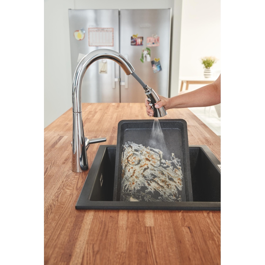 GROHE 32294002 - Drezová batéria ZEDRA 401 mm lesklý chróm