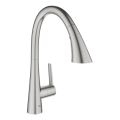 GROHE 32294DC2 - nerezová drezová batéria ZEDRA