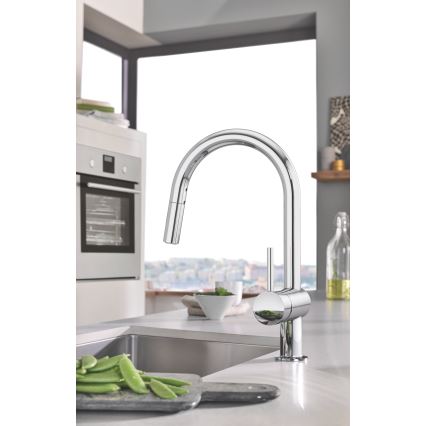 GROHE 32321002 - Drezová batéria A lesklý chróm