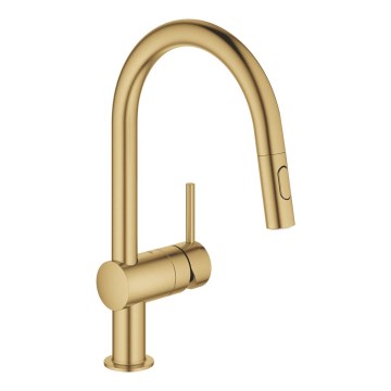 GROHE 32321GN2 - Drezová batéria EUROCUBE zlatá