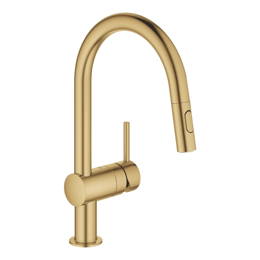 GROHE 32321GN2 - Drezová batéria EUROCUBE zlatá