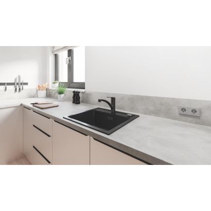 GROHE 324412432 - Kuchynská batéria START 184 mm čierna