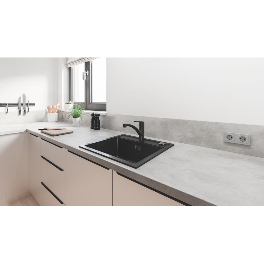 GROHE 324412432 - Kuchynská batéria START 184 mm čierna