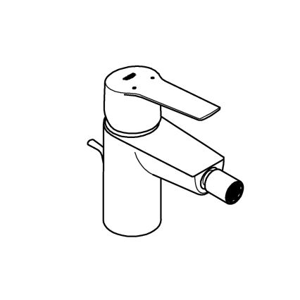 GROHE 325602432 - Bidetová batéria START veľkosť S čierna