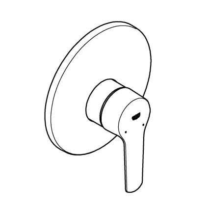 GROHE 32590002 - Sprchová batéria START lesklý chróm