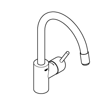 GROHE 32663003 - Drezová batéria CONCETTO 360 mm lesklý chróm