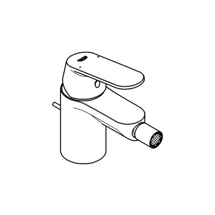 GROHE 32839000 - Bidetová batéria EUROSMART COSMOPOLITAN veľkosť S lesklý chróm