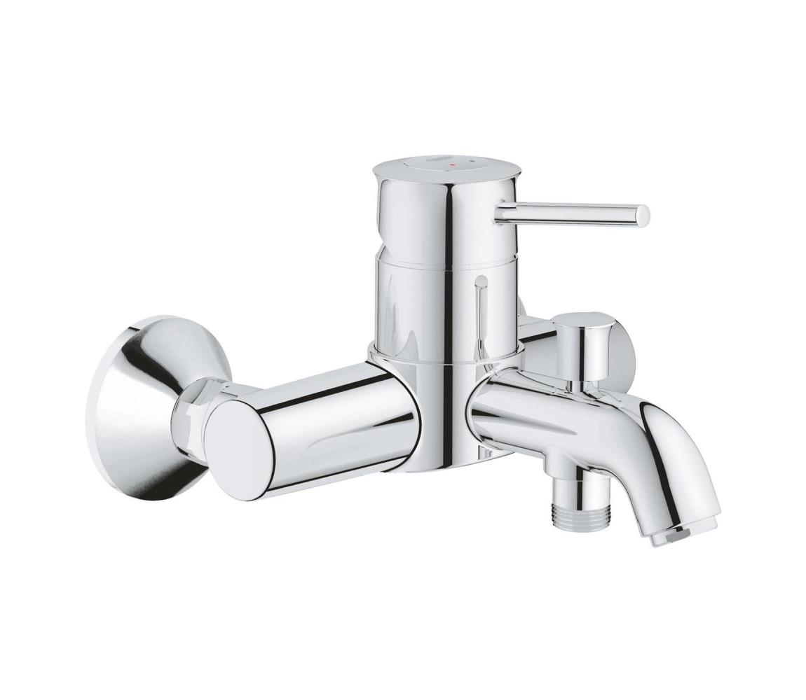 GROHE 32865000 - Vaňová batéria BAUCLASSIC DN 15 lesklý chróm 32865000