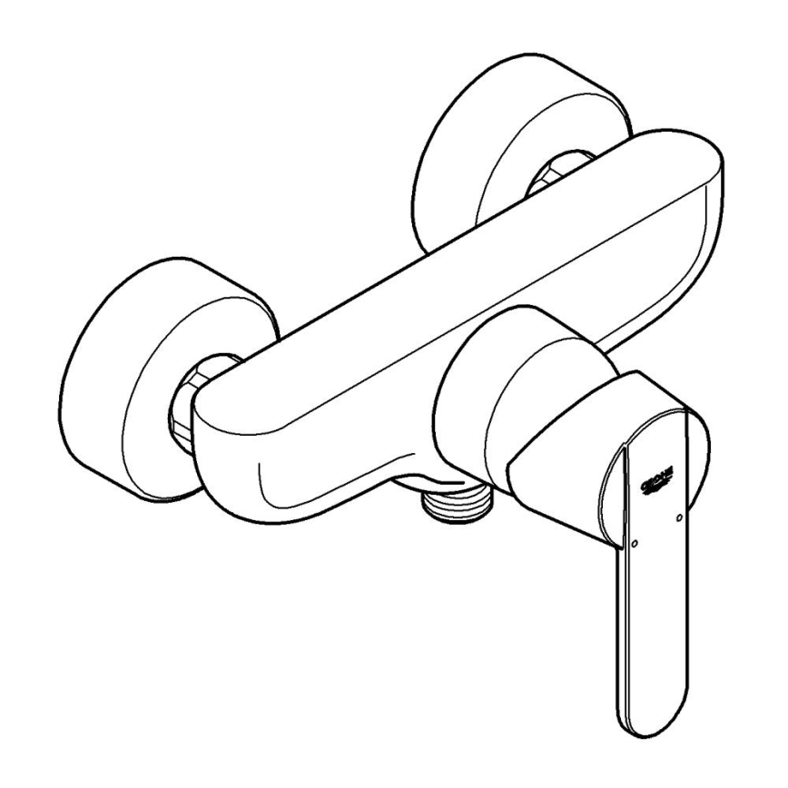 GROHE 32888000 - Sprchová batéria GET DN 15 lesklý chróm
