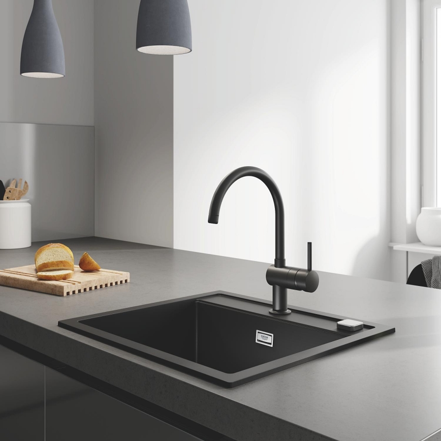 GROHE 32917KS0 - Drezová batéria A DN 15 čierna