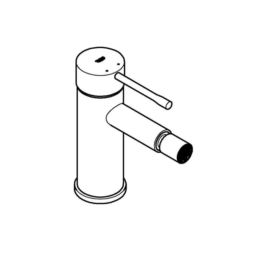 GROHE 32934001 - Bidetová batéria ESSENCE DN 15, lesklý chróm