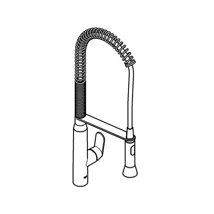 GROHE 32950000 - Drezová batéria K7 lesklý chróm