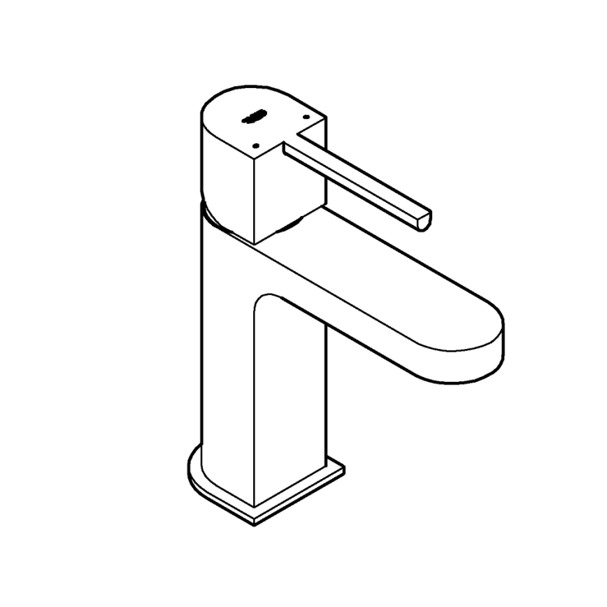 GROHE 33163003 - Umývadlová batéria PLUS 172 mm lesklý chróm