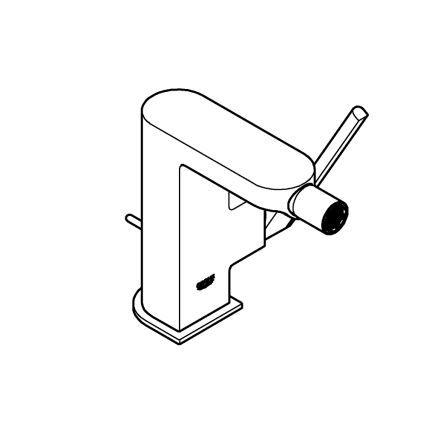 GROHE 33241003 - Bidetová batéria PLUS lesklý chróm