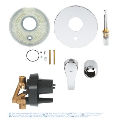 GROHE 33305002 - Vaňová batéria DN 15 lesklý chróm