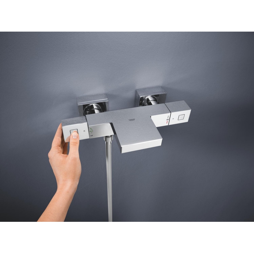 GROHE 34497000 - Termostatická vaňová batéria GROHTHERM CUBE DN 15 lesklý chróm