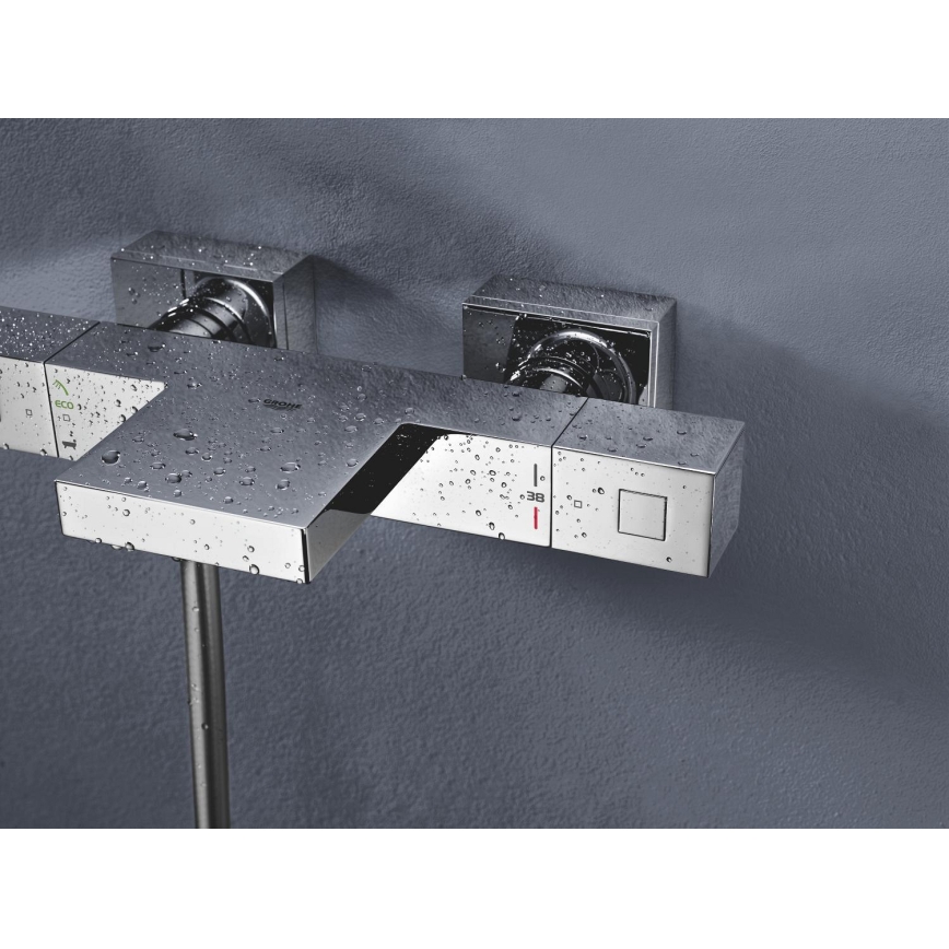 GROHE 34497000 - Termostatická vaňová batéria GROHTHERM CUBE DN 15 lesklý chróm