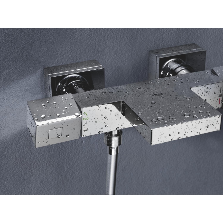 GROHE 34497000 - Termostatická vaňová batéria GROHTHERM CUBE DN 15 lesklý chróm