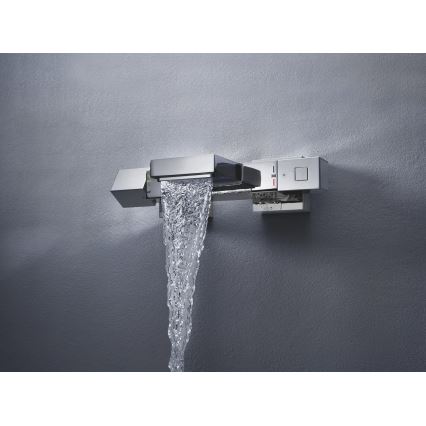 GROHE 34497000 - Termostatická vaňová batéria GROHTHERM CUBE DN 15 lesklý chróm