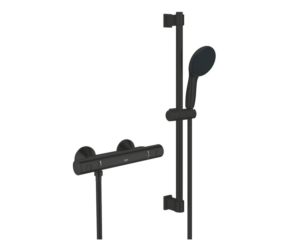 GROHE 345972431 -Termostatická sprchová batéria PRECISION START 12” 60 cm čierna 345972431