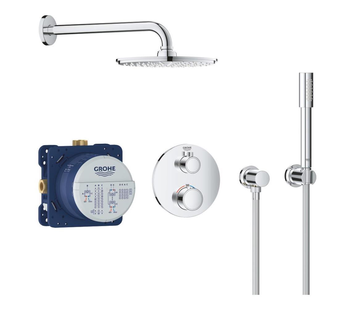 GROHE 34732000 - Sprchová súprava GROHTHERM RAINSHOWER COSMOPOLITAN 210 286 mm chróm 34732000