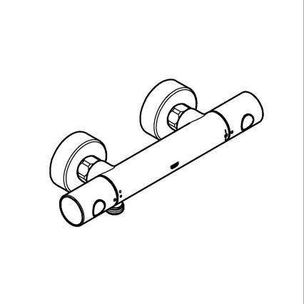 GROHE 34765000-Termostatická sprchová batéria GROHTHERM COSMOPOLITAN DN 15 chróm