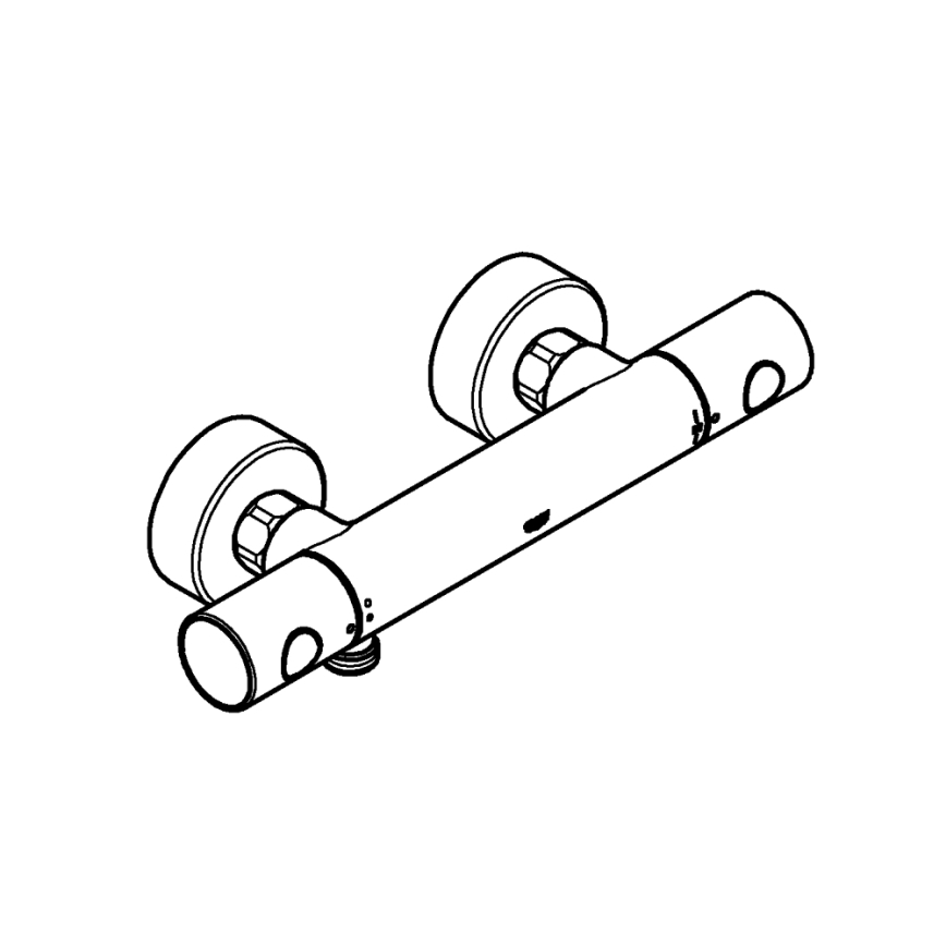 GROHE 34773000 - Termostatická sprchová batéria PRECISION GET DN 15 lesklý chróm