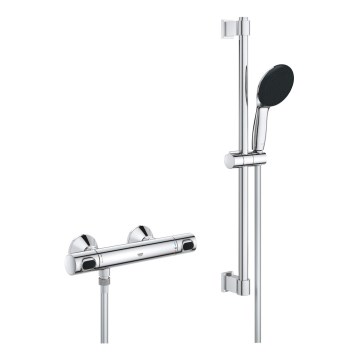 GROHE 34800001 - Sprchová súprava s termostatickou batériou PRECISION FLOW 600 mm, lesklý chróm
