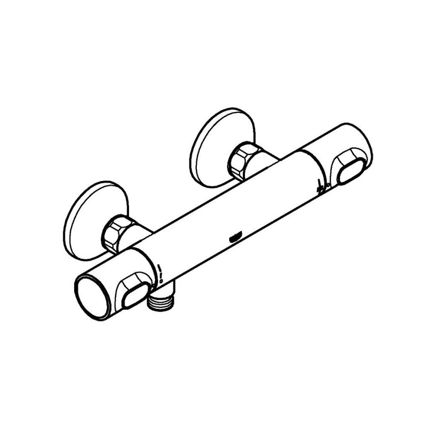 GROHE 34840000 - Termostatická sprchová batéria PRECISION DN 15 lesklý chróm