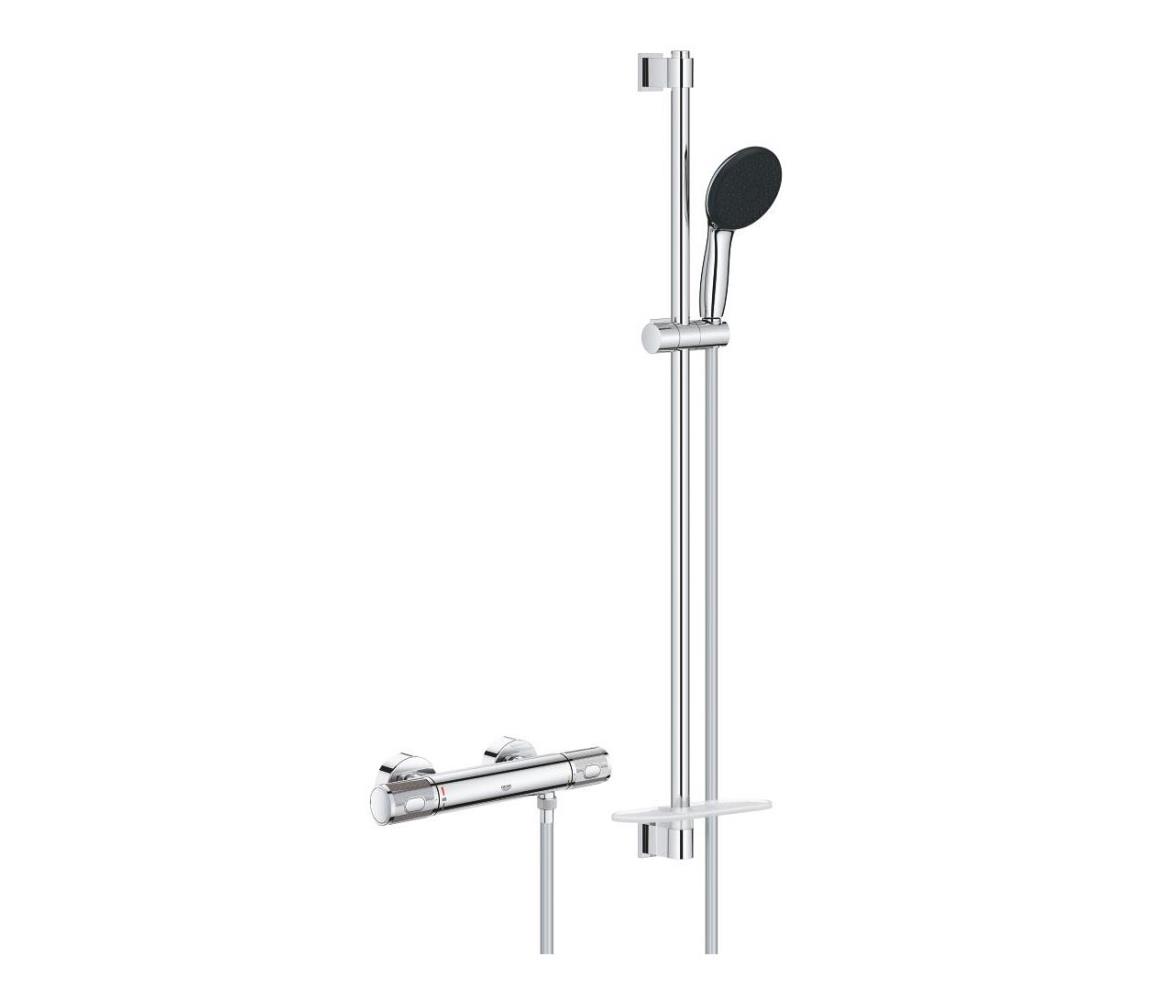 GROHE 34853001-Termostatická sprchová batéria PRECISION FEEL + súprava 90 cm chróm 34853001
