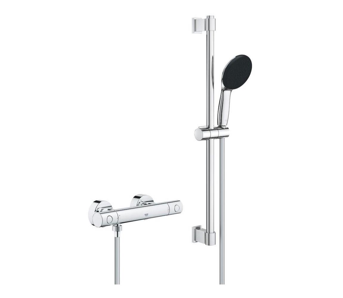 GROHE 34856000 - Sprchová súprava s termostatickou batériou PRECISION GET 600 mm chróm 34856000