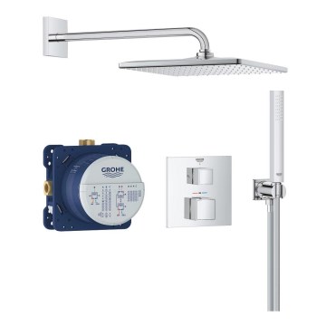 GROHE 34879000 - Podomietkový sprchový systém PRECISION CUBE 310 × 310 mm chróm