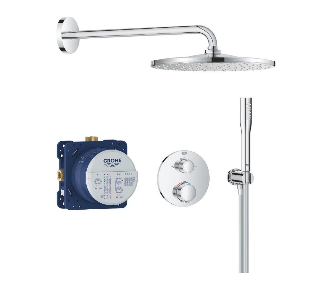 GROHE 34880000 - Sprchová súprava s podomietkovou batériou GROHTHERM SMARTCONTROL, chróm 34880000