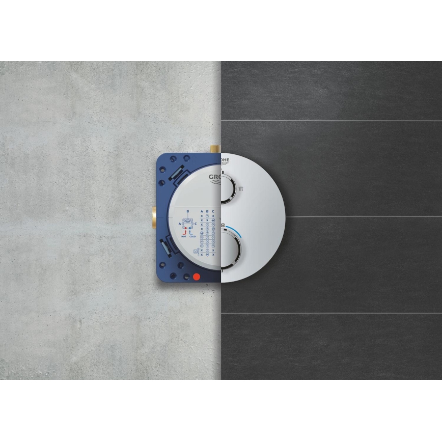 GROHE 34880000 - Sprchová súprava s podomietkovou batériou GROHTHERM SMARTCONTROL lesklý chróm