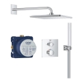 GROHE 34881000 - Podomietkový sprchový systém PRECISION 310 × 310 mm lesklý chróm