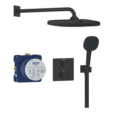 GROHE 348822430 - Sprchová súprava PRECISION 250 × 250 mm čierna