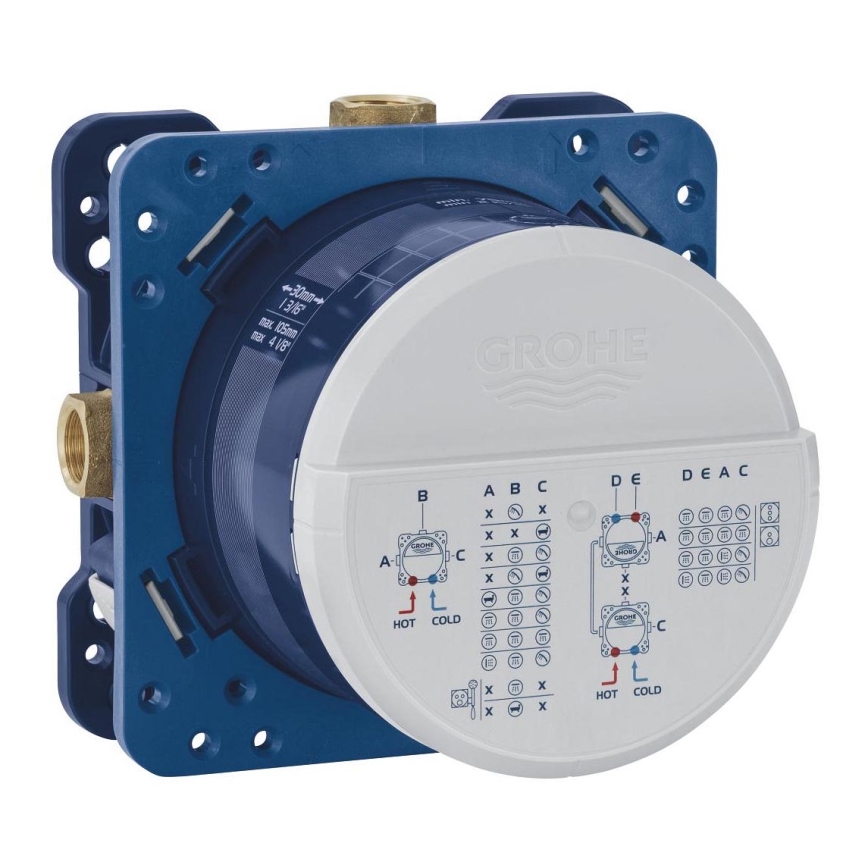 GROHE 35600000 - Univerzálne podomietkové teleso RAPIDO SMARTBOX DN 15 chróm