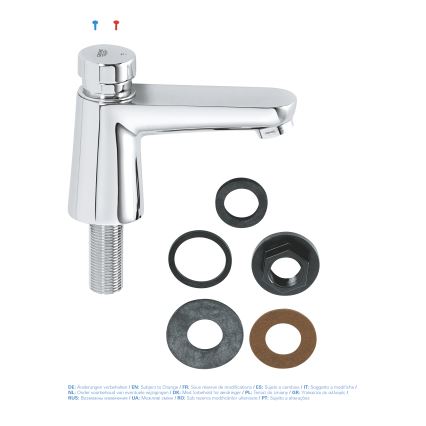 GROHE 36265000-Samo-zatvárací stojanový ventil EUROECO COSMOPOLITAN T DN 15 chróm