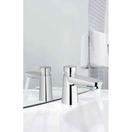 GROHE 36265000-Samo-zatvárací stojanový ventil EUROECO COSMOPOLITAN T DN 15 chróm