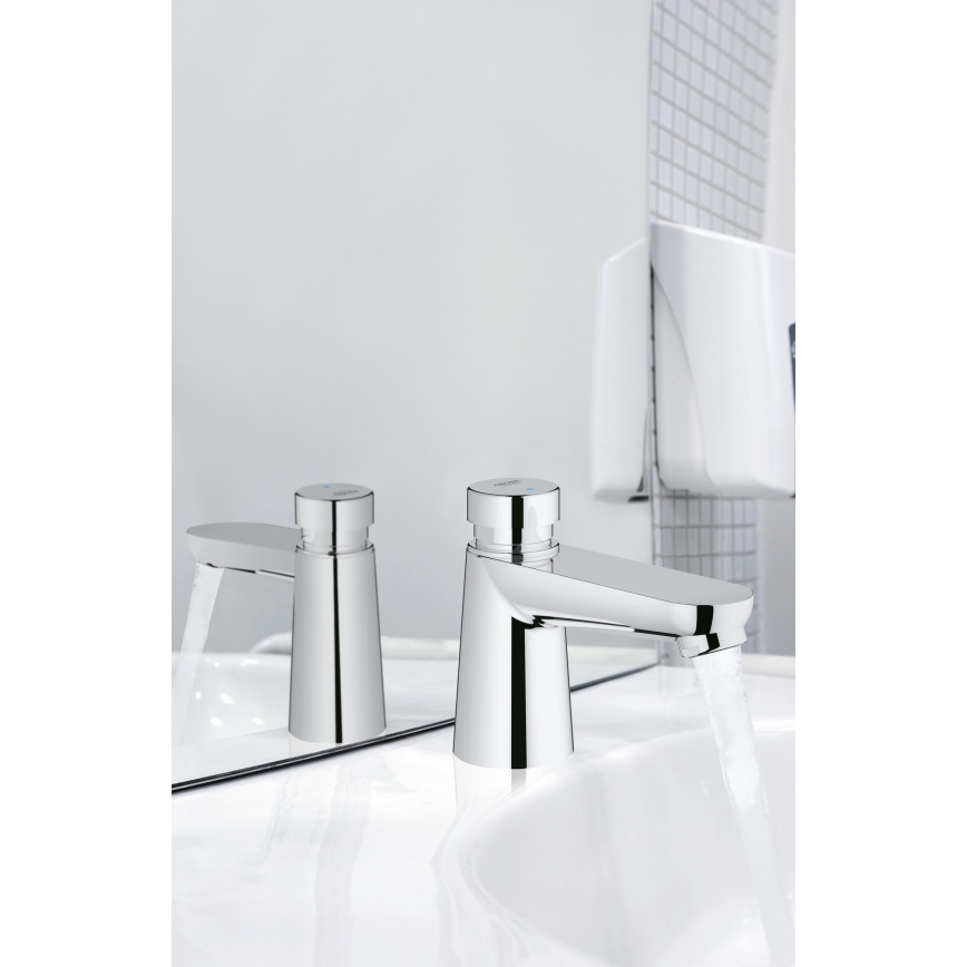 GROHE 36265000-Samo-zatvárací stojanový ventil EUROECO COSMOPOLITAN T DN 15 chróm