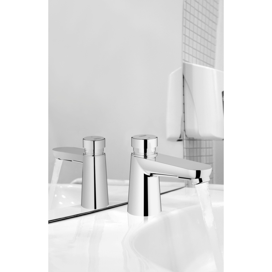 GROHE 36265000-Samo-zatvárací stojanový ventil EUROECO COSMOPOLITAN T DN 15 chróm