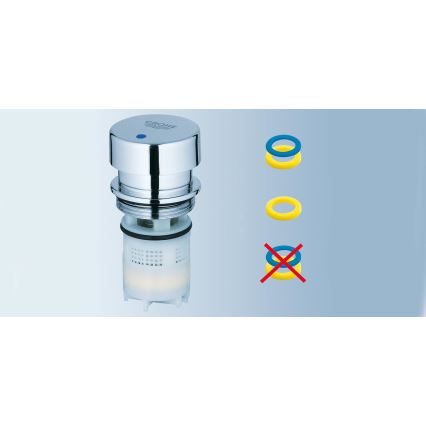 GROHE 36265000-Samo-zatvárací stojanový ventil EUROECO COSMOPOLITAN T DN 15 chróm