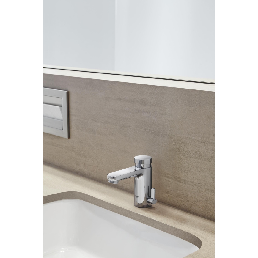 GROHE 36317000 - Samozatváracia umývadlová batéria EUROSMART COSMOPOLITAN T chróm