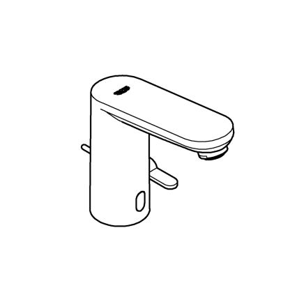 GROHE 36331001 - Umývadlová batéria EUROECO 1 14” lesklý chróm
