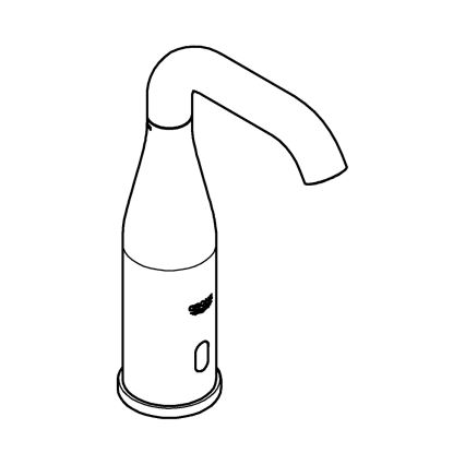 GROHE 36446000 - Infračervená elektronická batéria ESSENCE E lesklý chróm