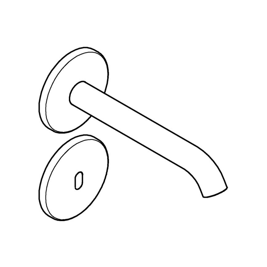 GROHE 36447000 - Infračervená elektronická batéria ESSENCE E 182 mm lesklý chróm