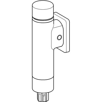 GROHE 37349000 - Tlakový splachovač RONDO A.S. 3” lesklý chróm