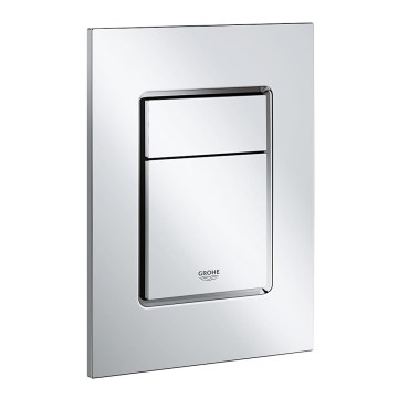 GROHE 37535000 - Splachovacie tlačidlo SKATE COSMOPOLITAN S 130 × 172 mm chróm