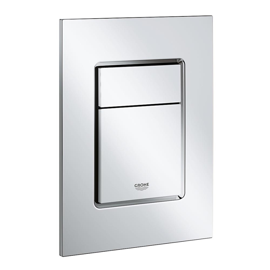 GROHE 37535000 - Splachovacie tlačidlo SKATE COSMOPOLITAN S 130 × 172 mm chróm